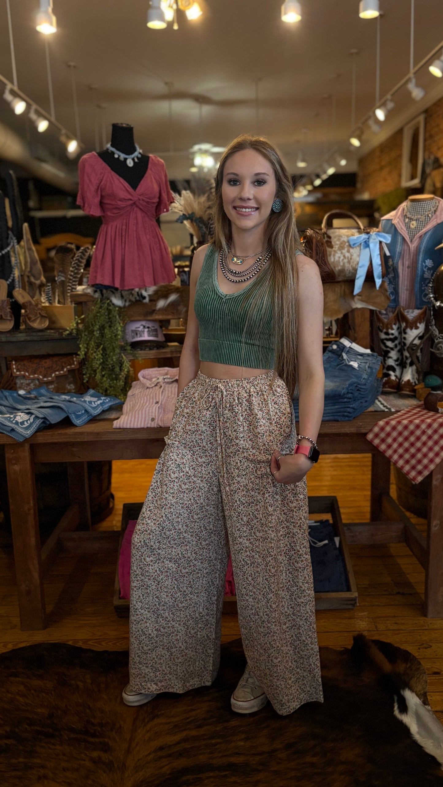 Dusty Rose Daydream – Boho Pants