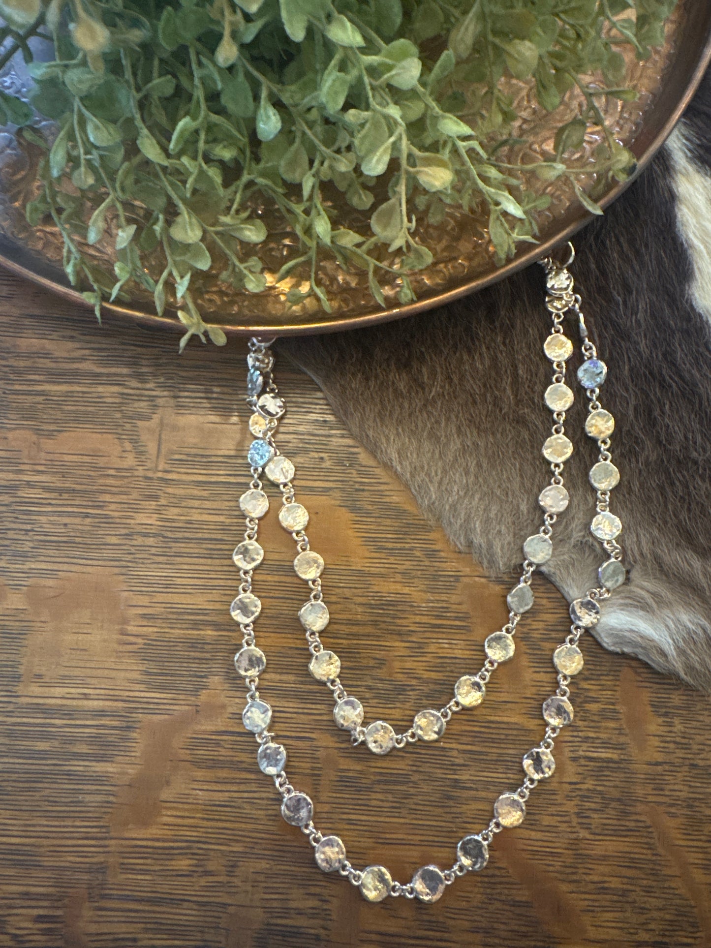 Double Hammer Coins - Necklace