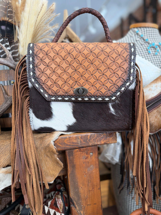 Lock it Up Cowhide - Purse