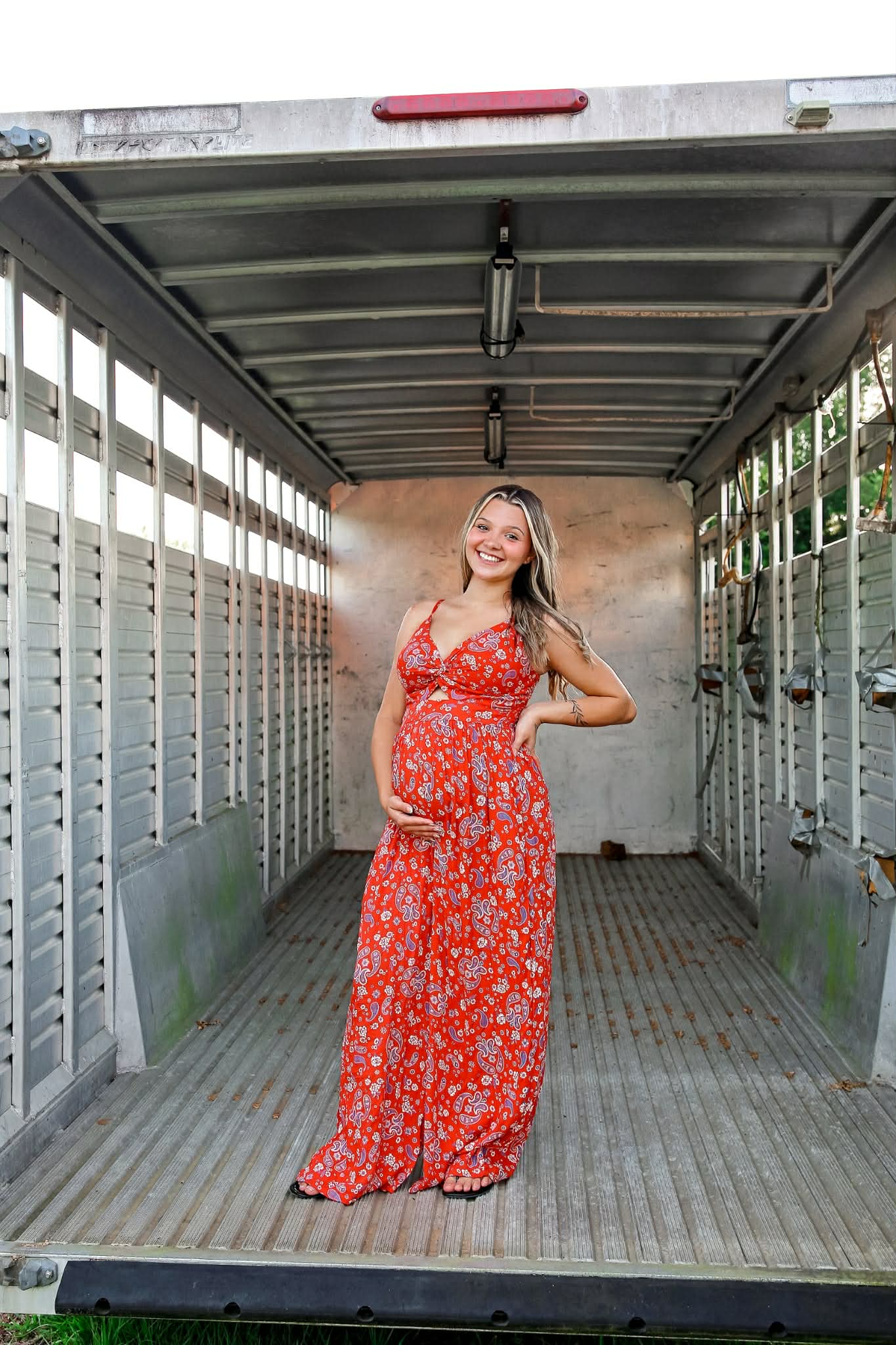 Miss Red White & Blue – Paisley Jumpsuit