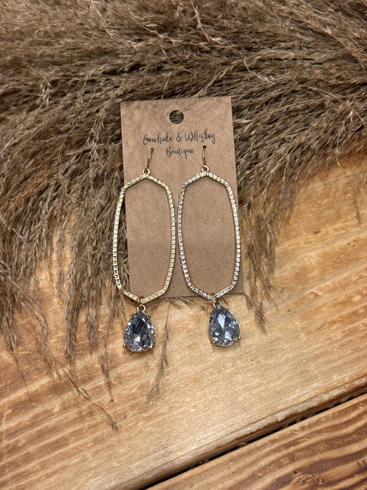 Diamond Drop - Earrings