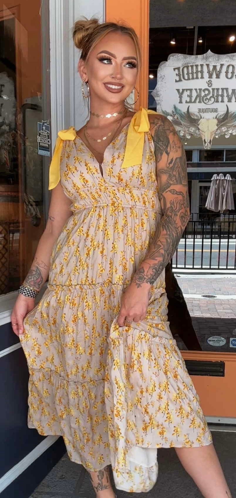 Buttercup Bliss - Maxi Dress