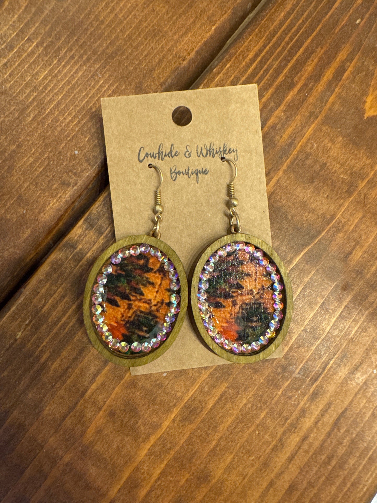 Rustic Bling - Earrings