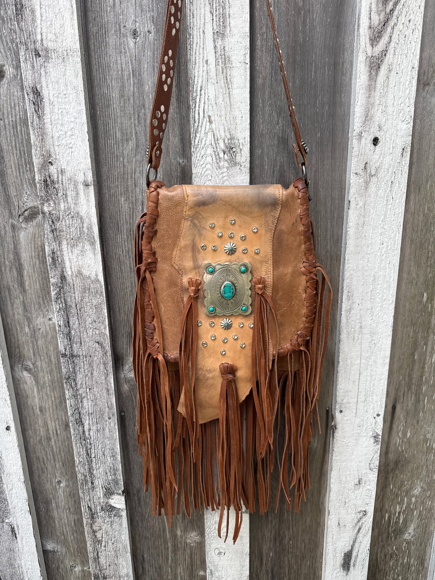 Tribe Talk - Leather Messenger Bag