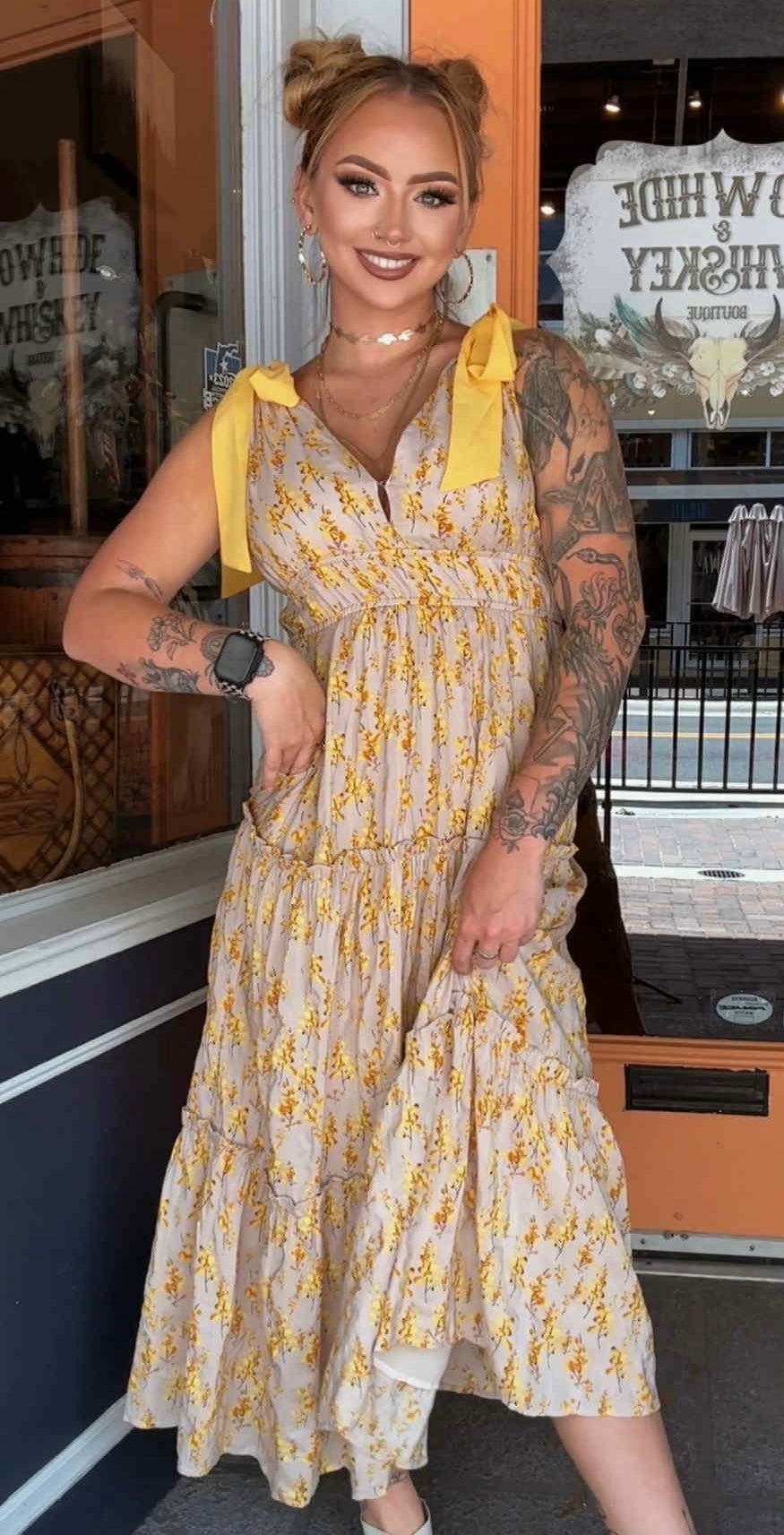 Buttercup Bliss - Maxi Dress