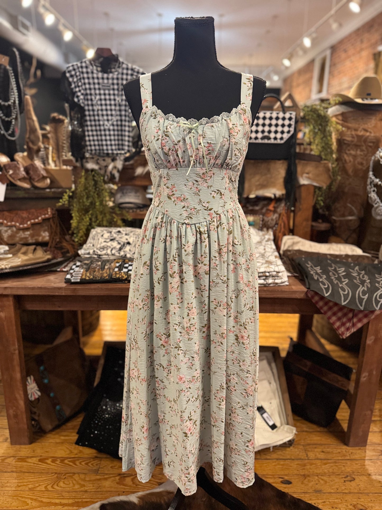 Mint Belle-Maxi Dress