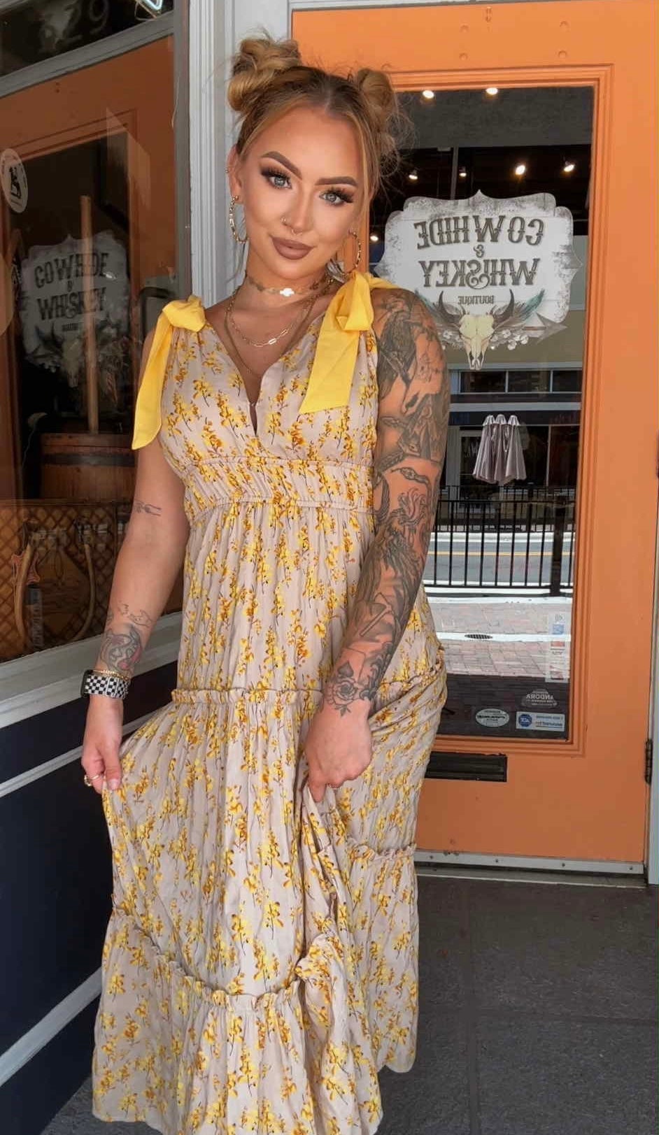 Buttercup Bliss - Maxi Dress