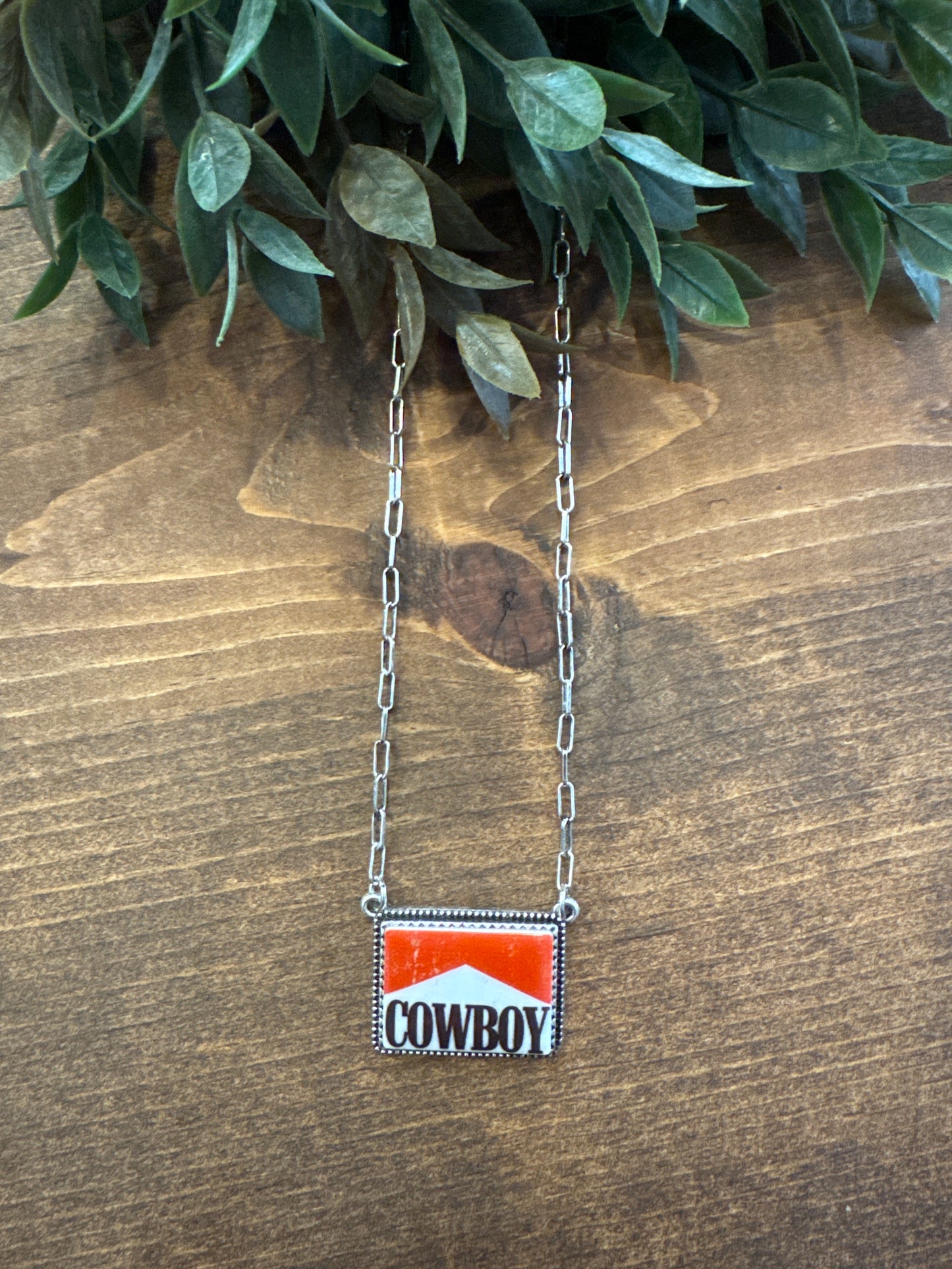 Cowboy Box - Necklace