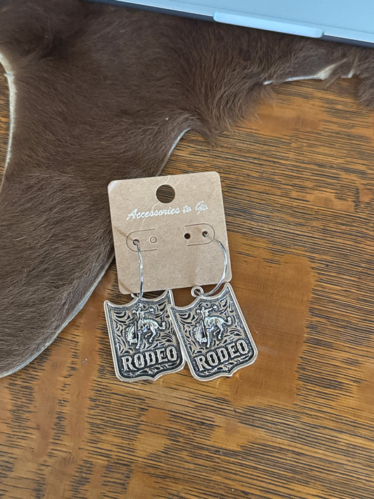 Rodeo Emblem - Earrings