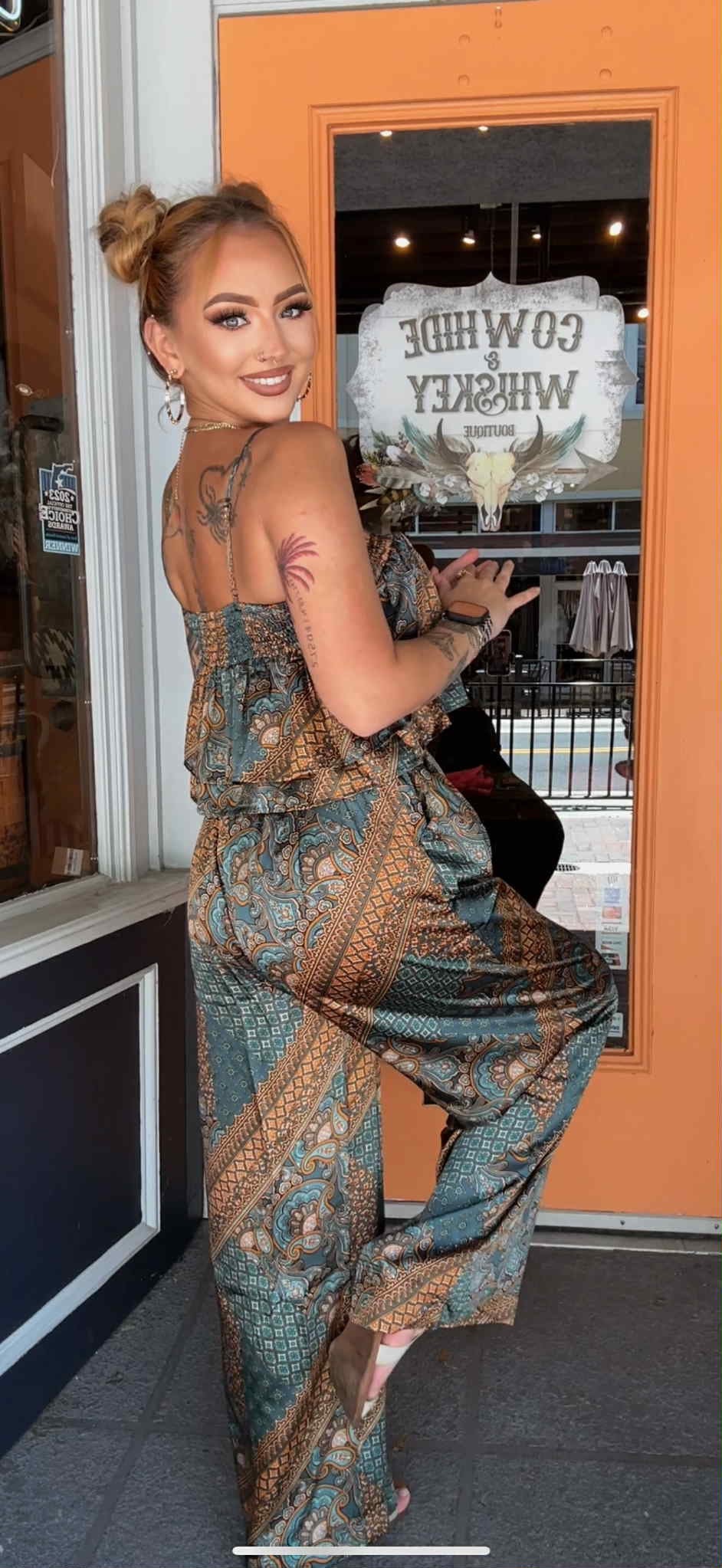 Mesa Mosaic - Satin Pants