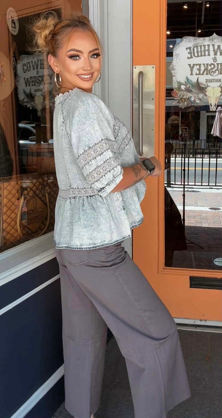 Up in Smoke - Ash Grey Pants