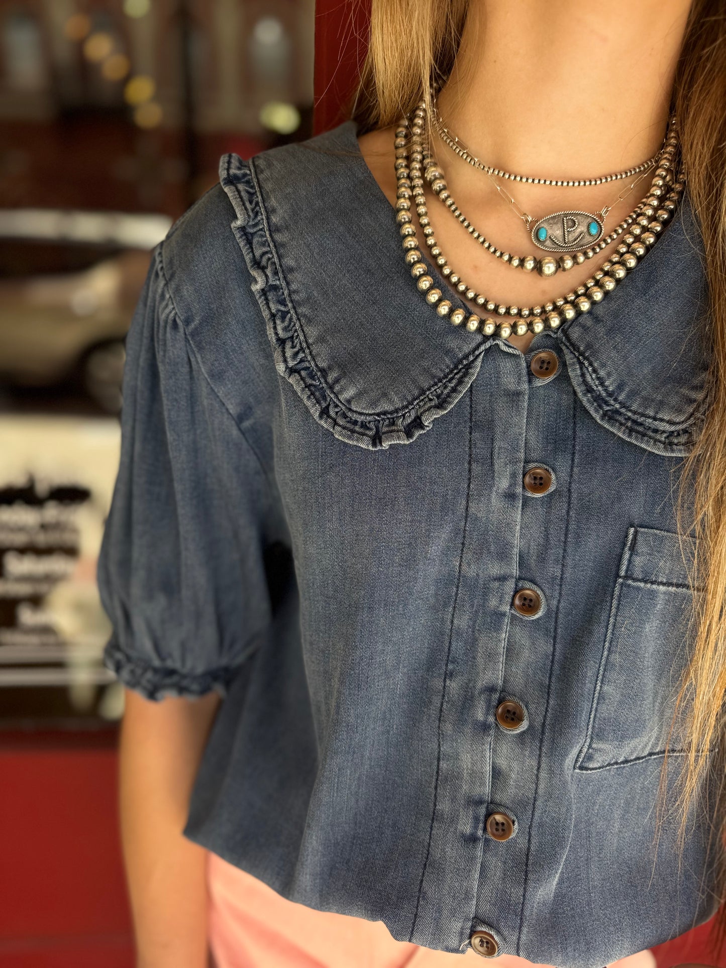 Blue Haven – Denim Shirt