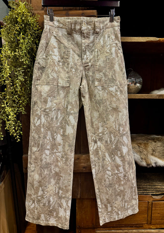 White Out West – Camo Pants