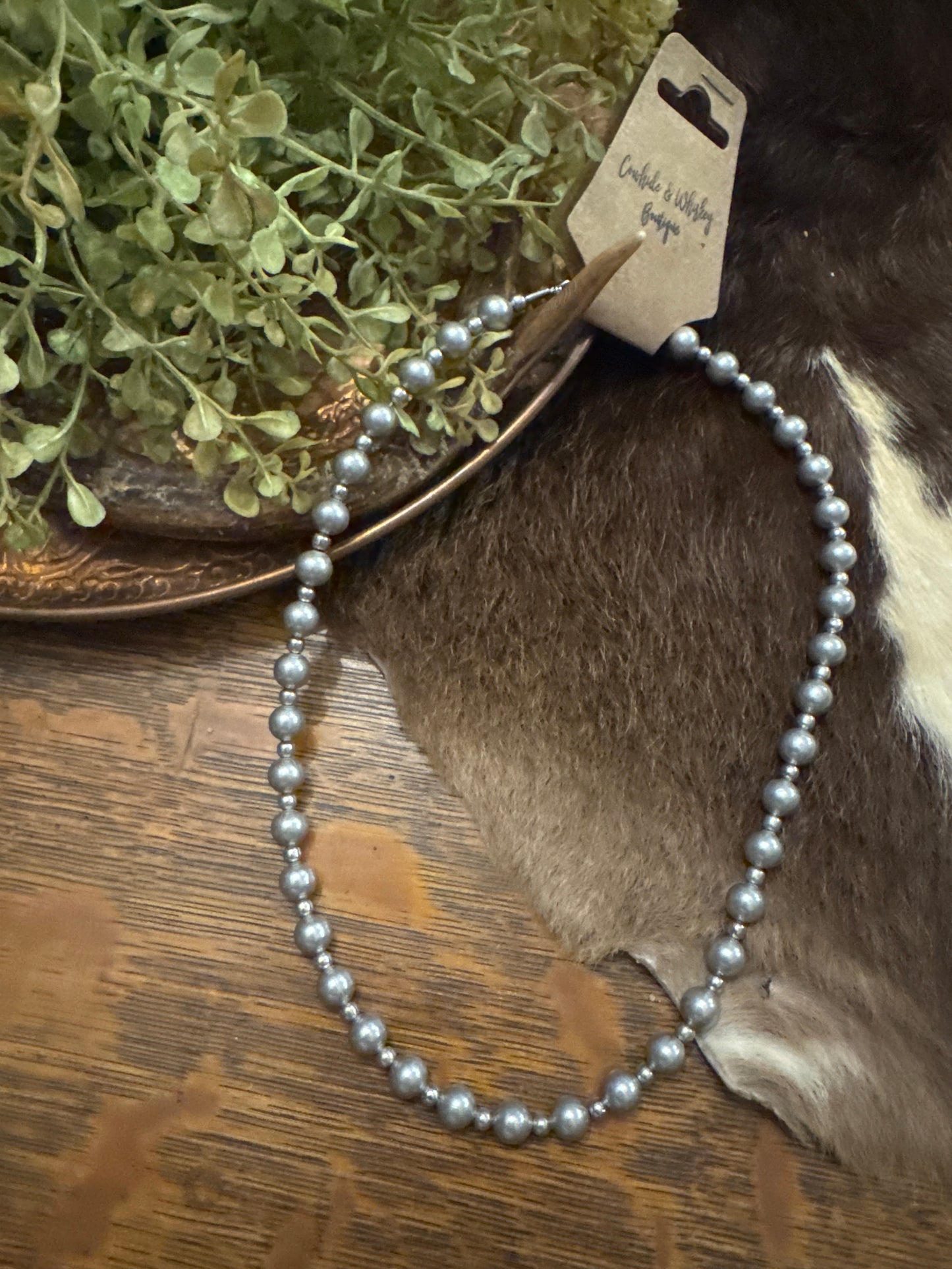 Dimmed Silver - Necklace