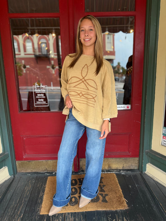 Wild West Thread – Tan Top