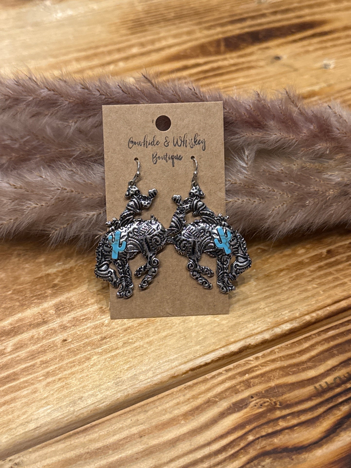Cactus Cowboy - Earrings