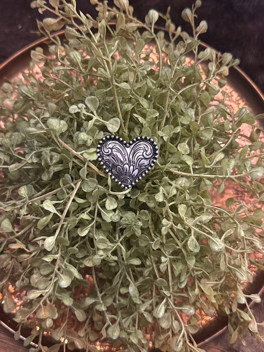Tooled Heart - Ring