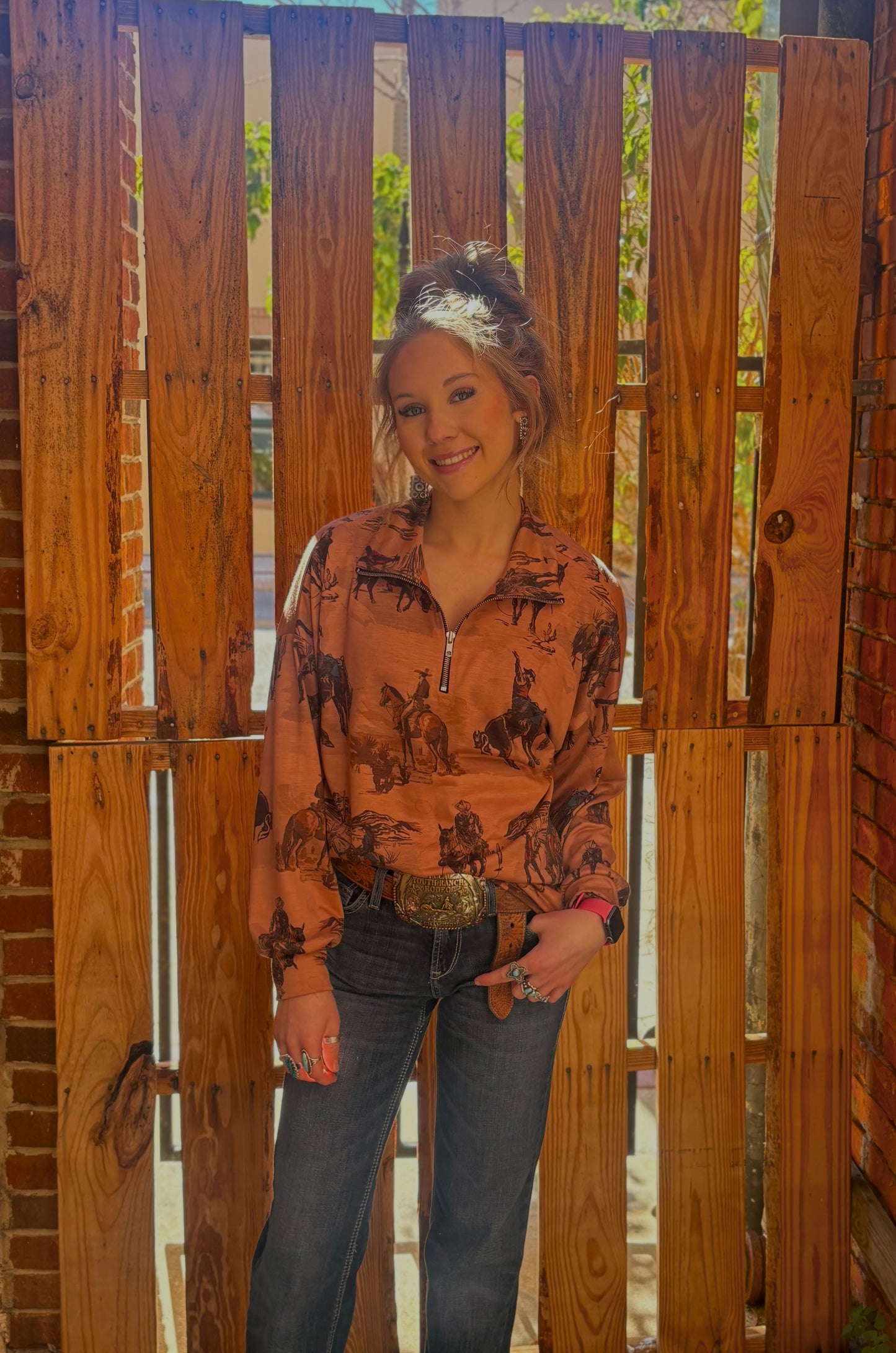 Rusted Range - Quarter Zip Pullover