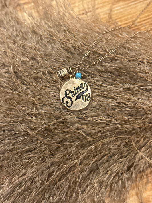Shine On - Gold Necklace