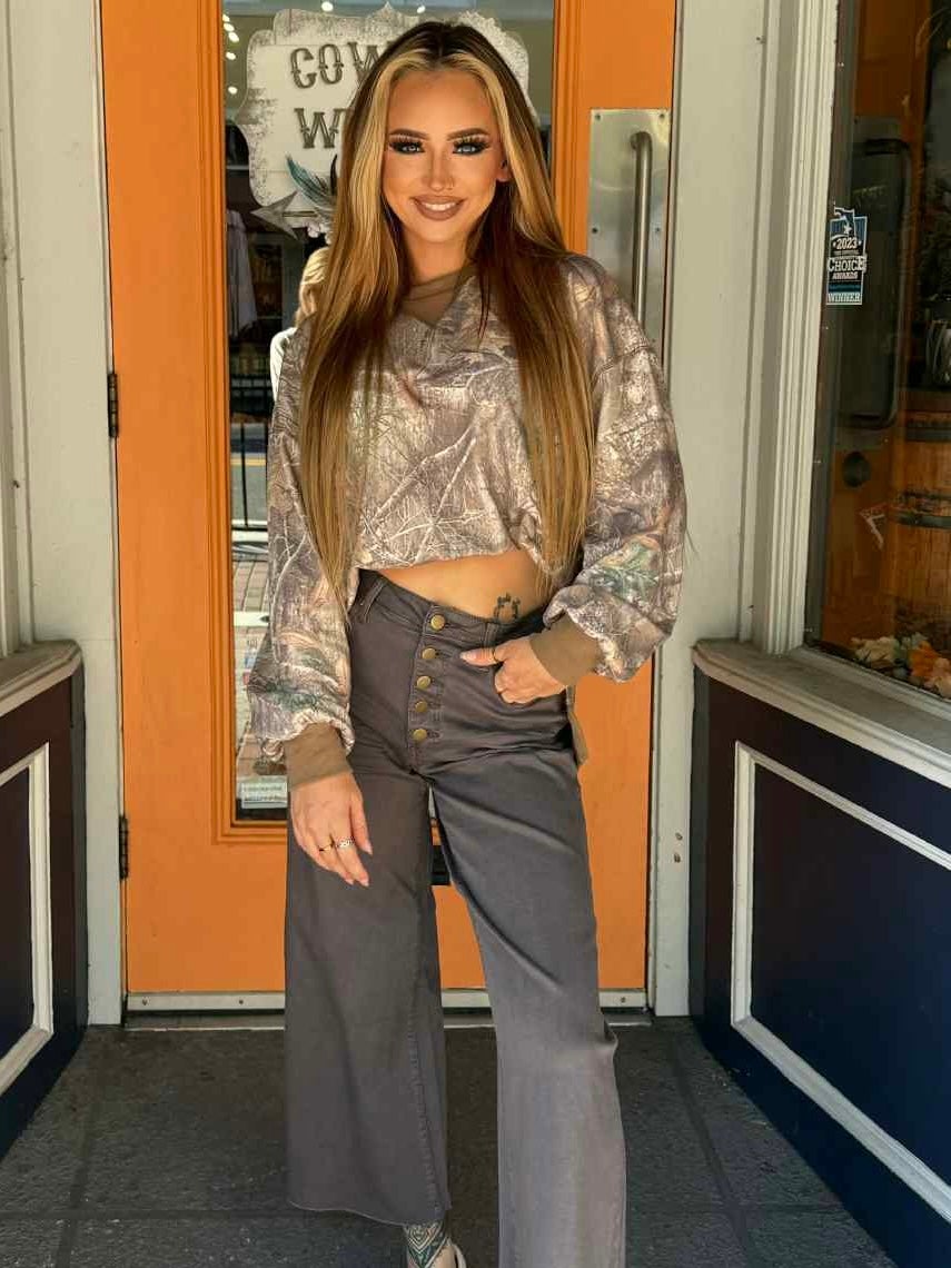 Crazy in Camo - Pullover