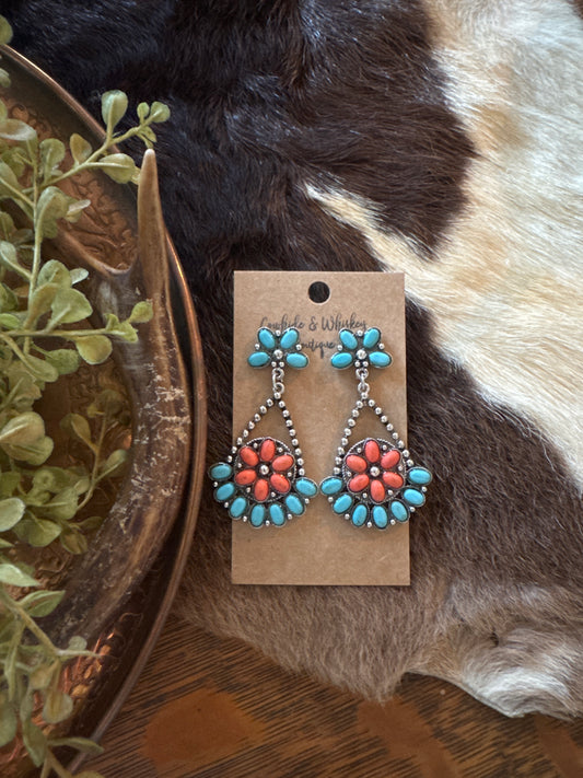Oceans Coral - Earrings