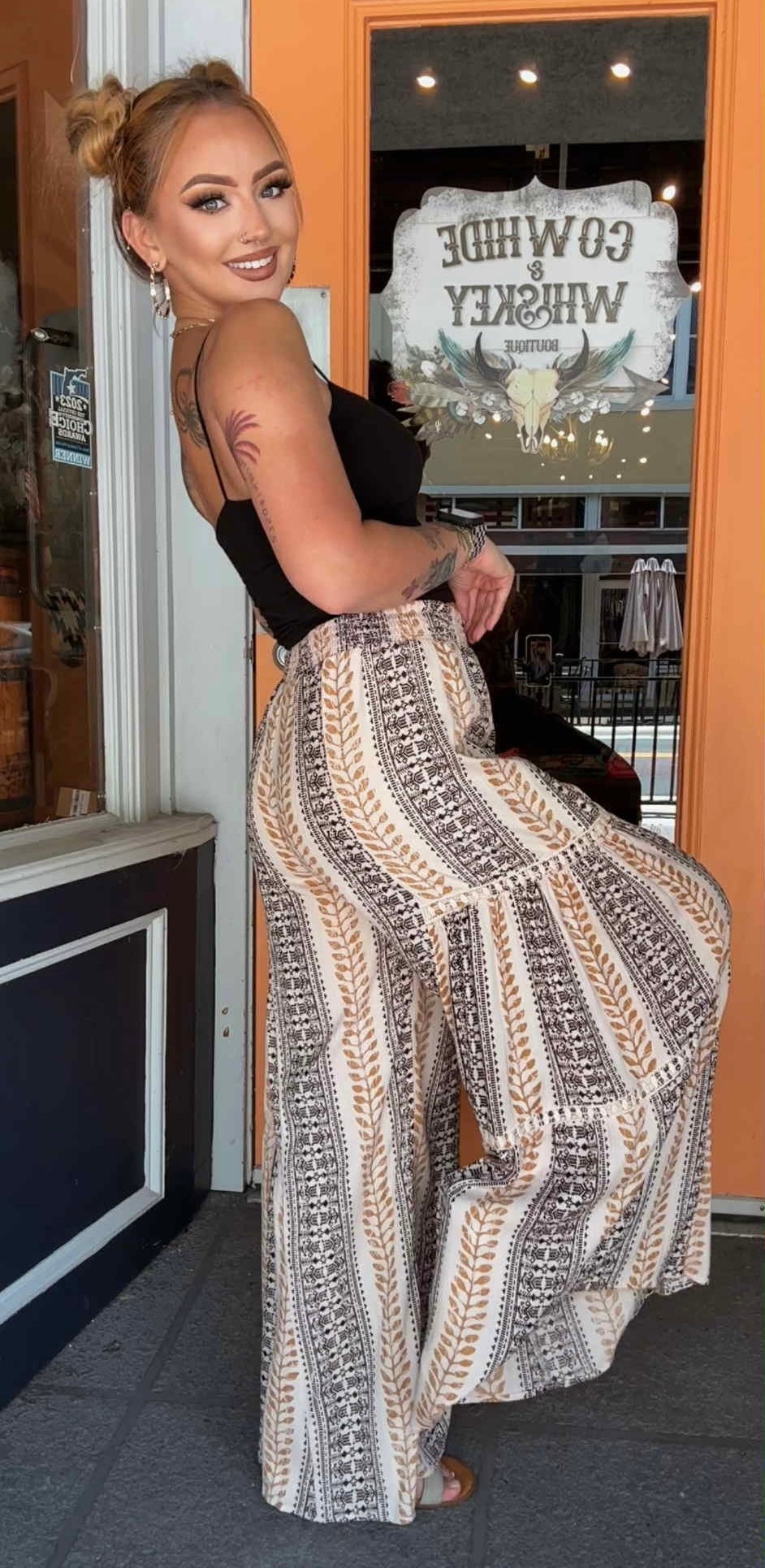 Boheme Bluff - Camel Pants