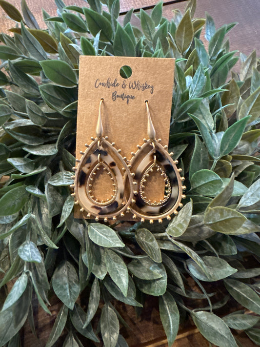 Golden Spike - Earrings
