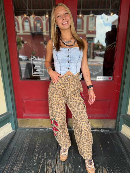 Painted Rebel – Barrel Jeans