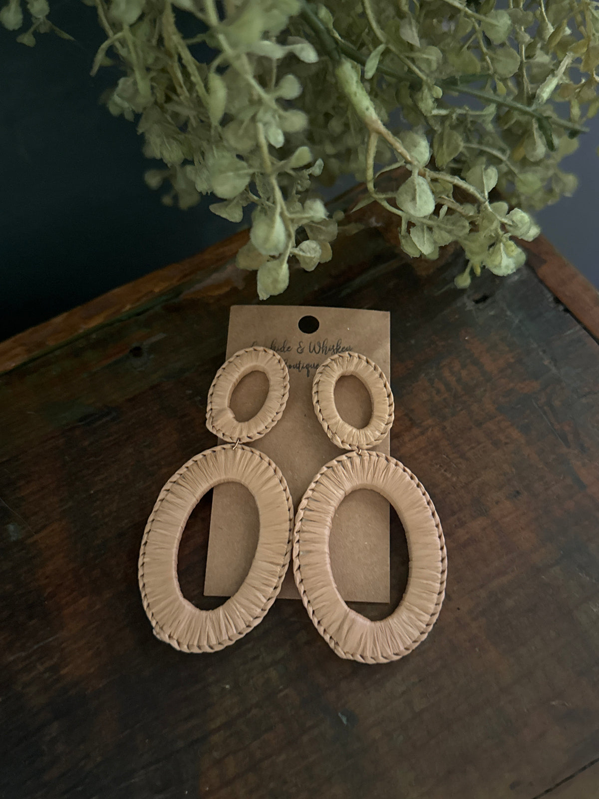 Naturally Woven - Earrings
