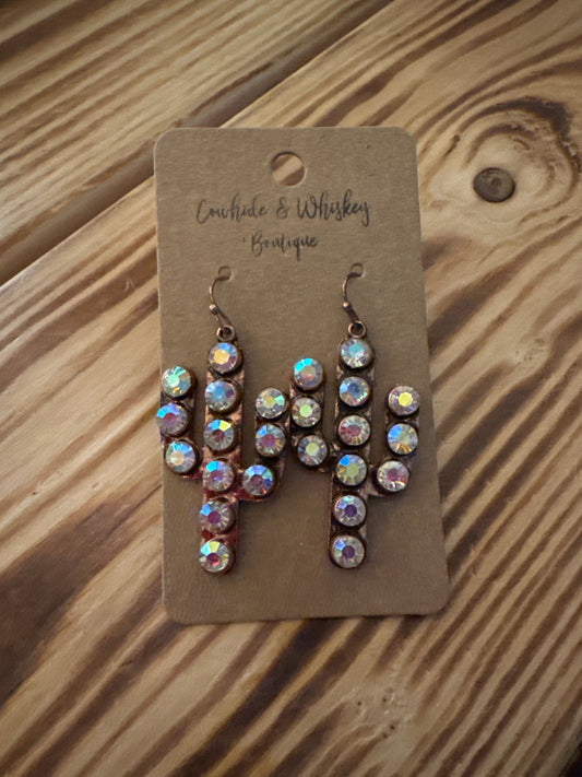 Copper Cactus - Earrings