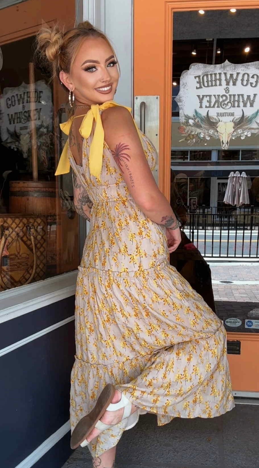 Buttercup Bliss - Maxi Dress