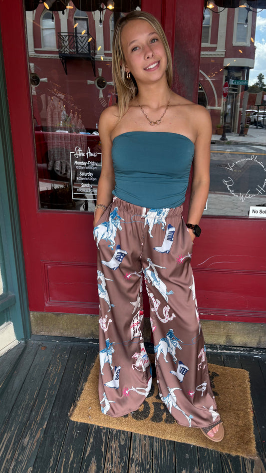 Cowboy Life – Western Lounge Pants