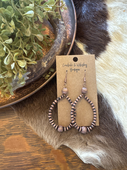 Rustic Pearl - Earrings