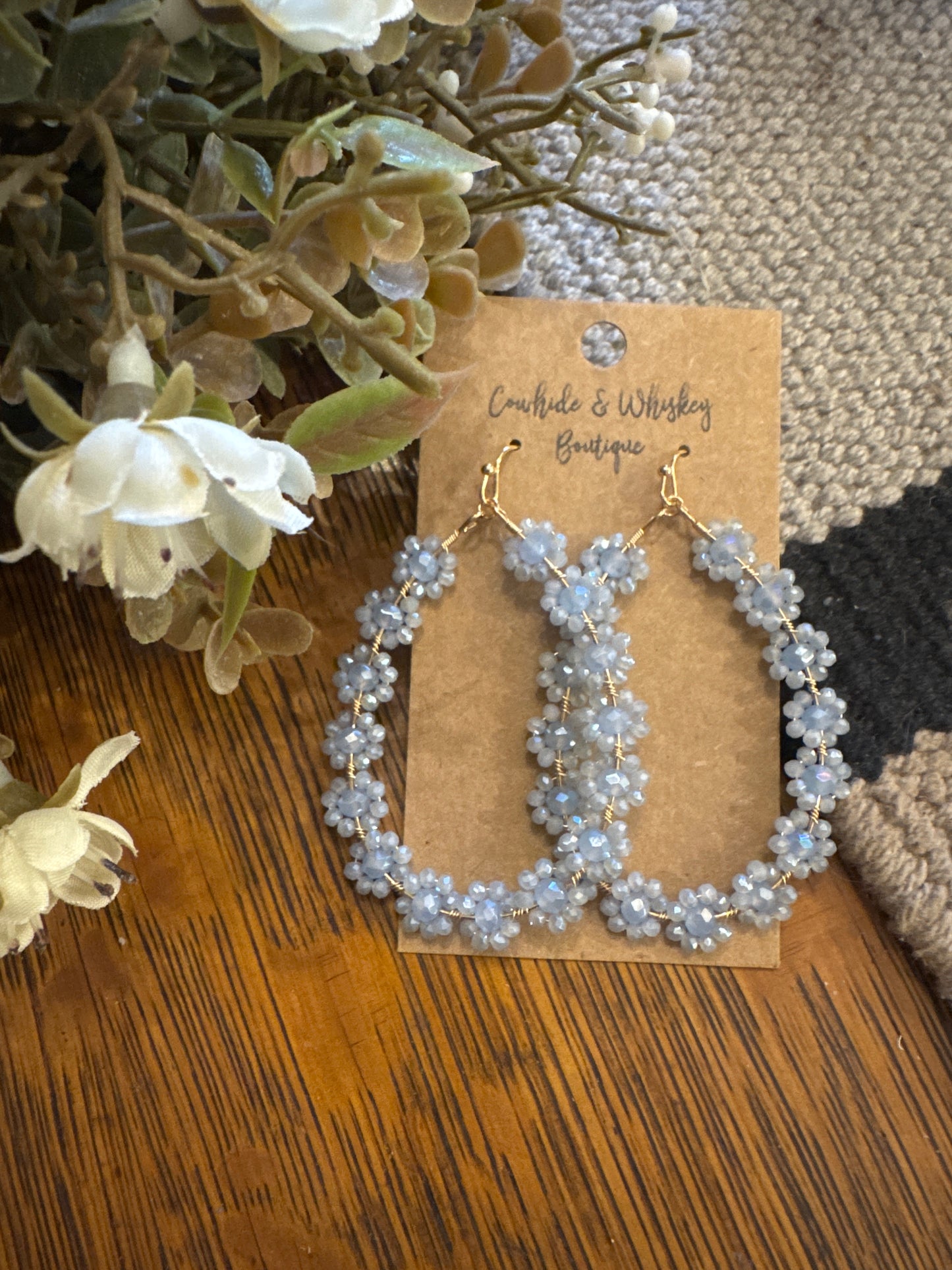 Daisy Mae - Light Blue Earrings