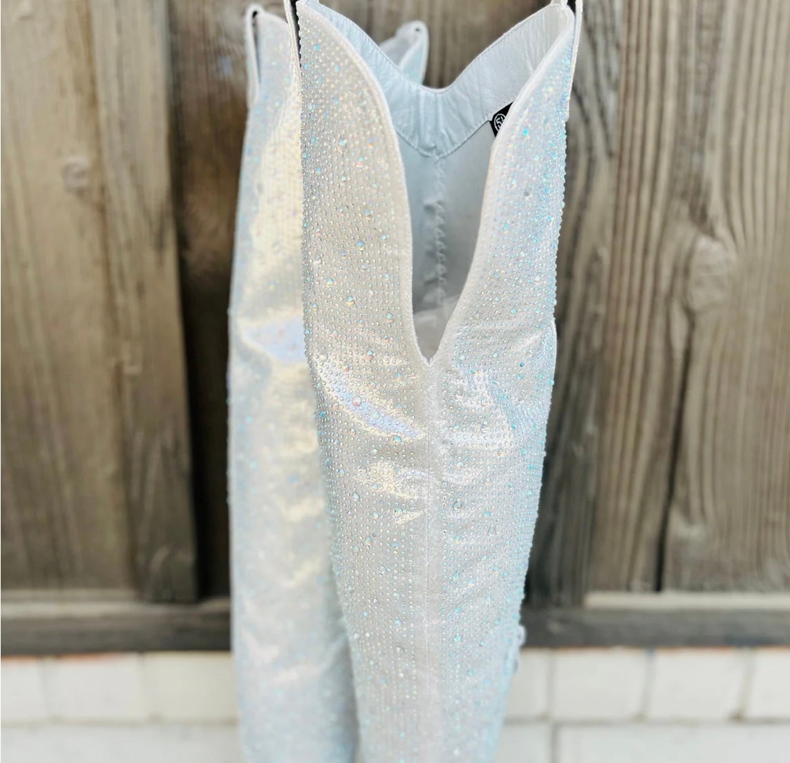 Head over Heels - Rhinestone Knee High Boot