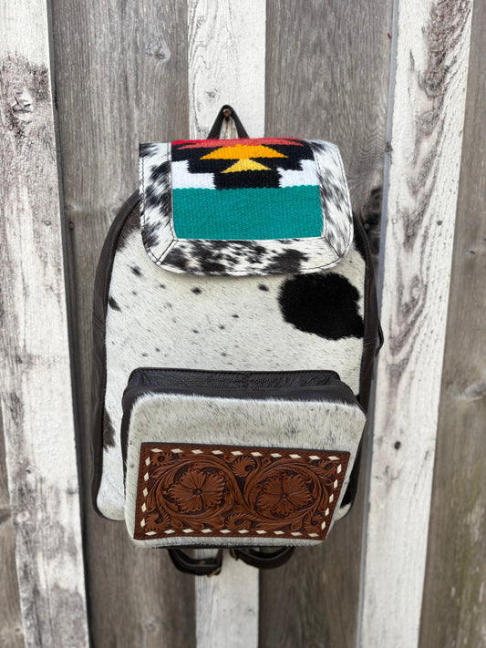 Backpack Babe - Aztec/Hide Bag