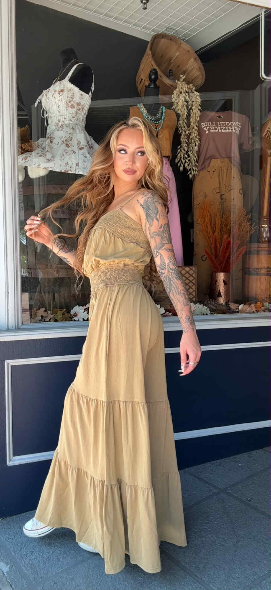 Urban Drift - Khaki Jumpsuit