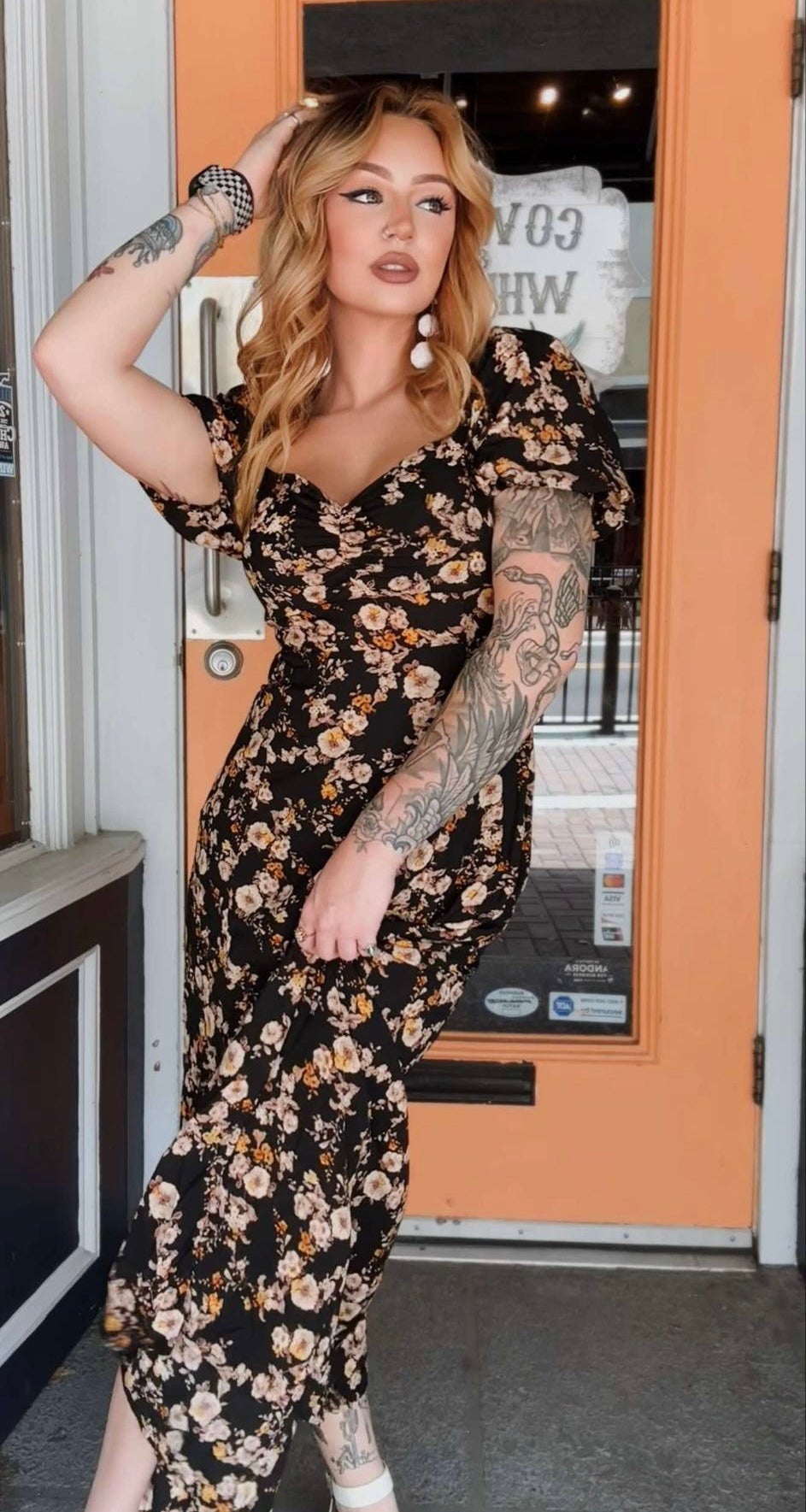 Marigold Meadows - Black Dress