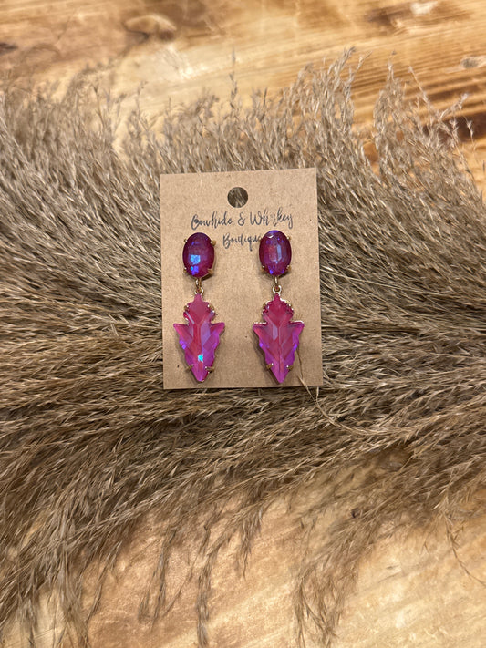 Arrow to the Heart - Earrings