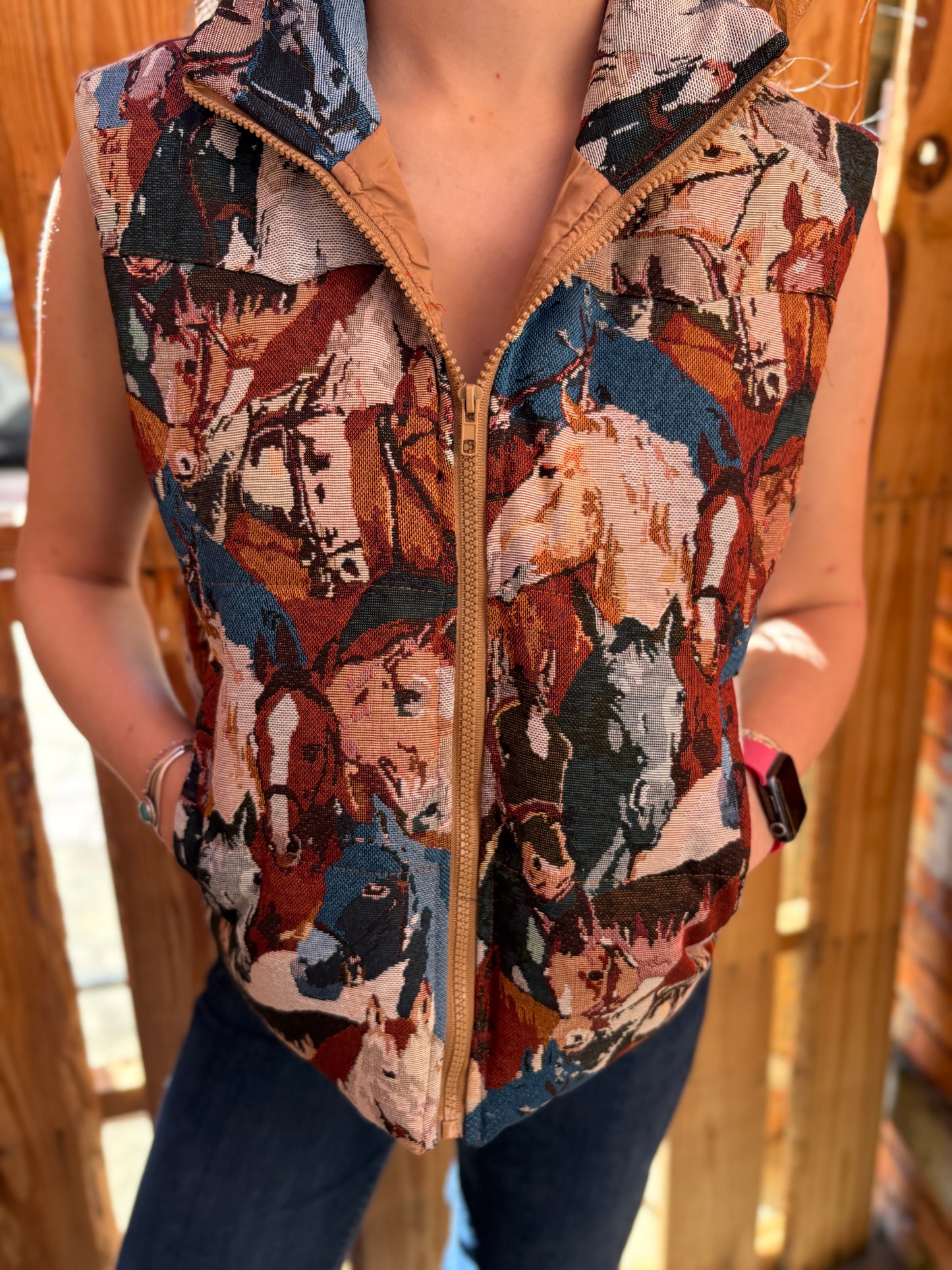 Horse Valley- Puffer vest