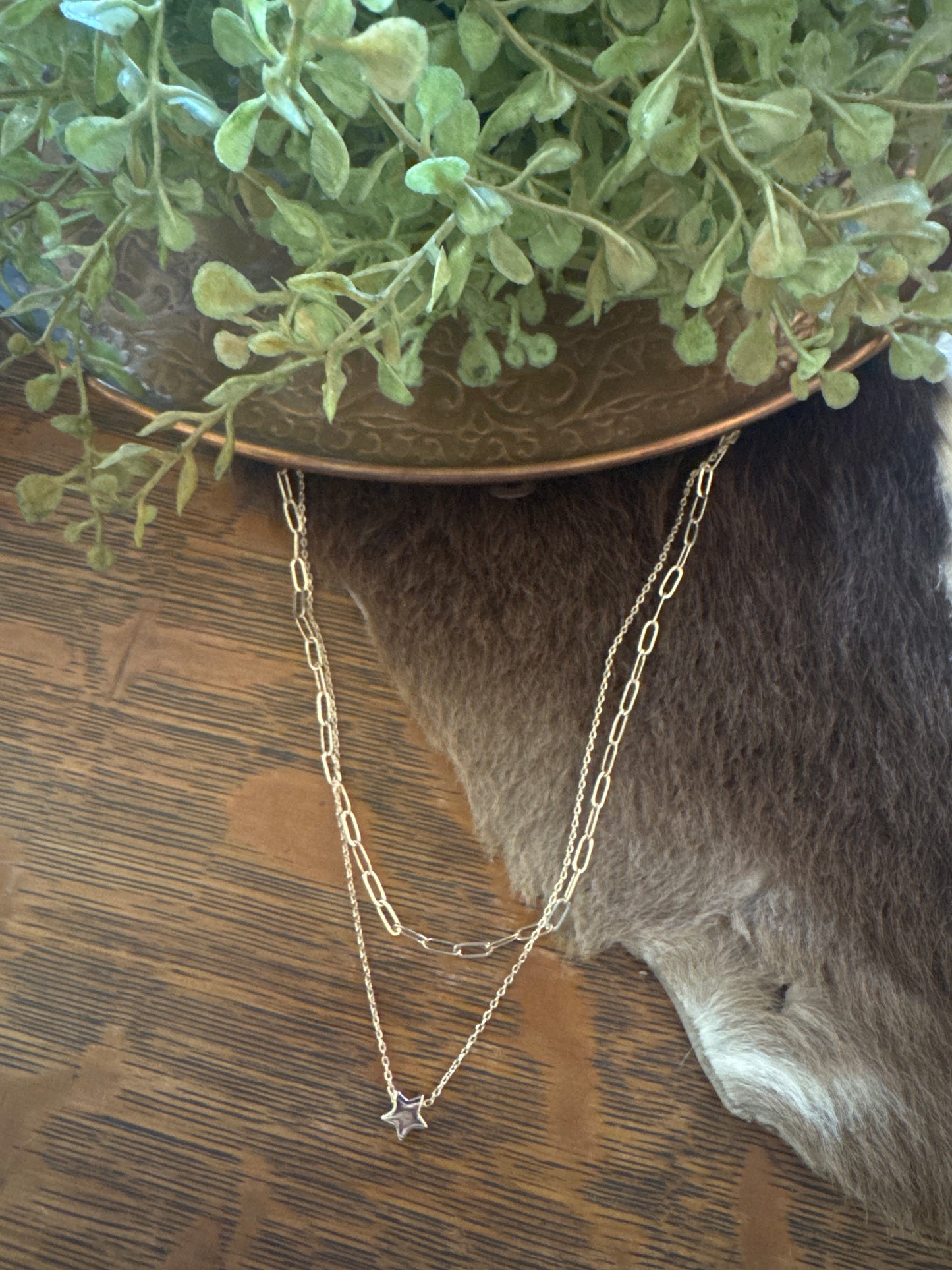 Star Links - Gold Necklace