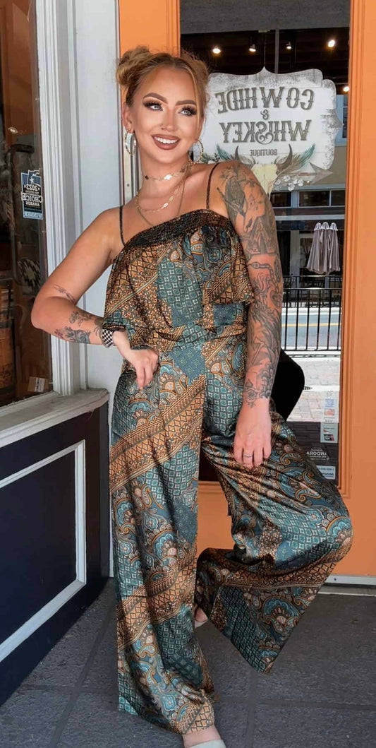 Mesa Mosaic - Satin Pants