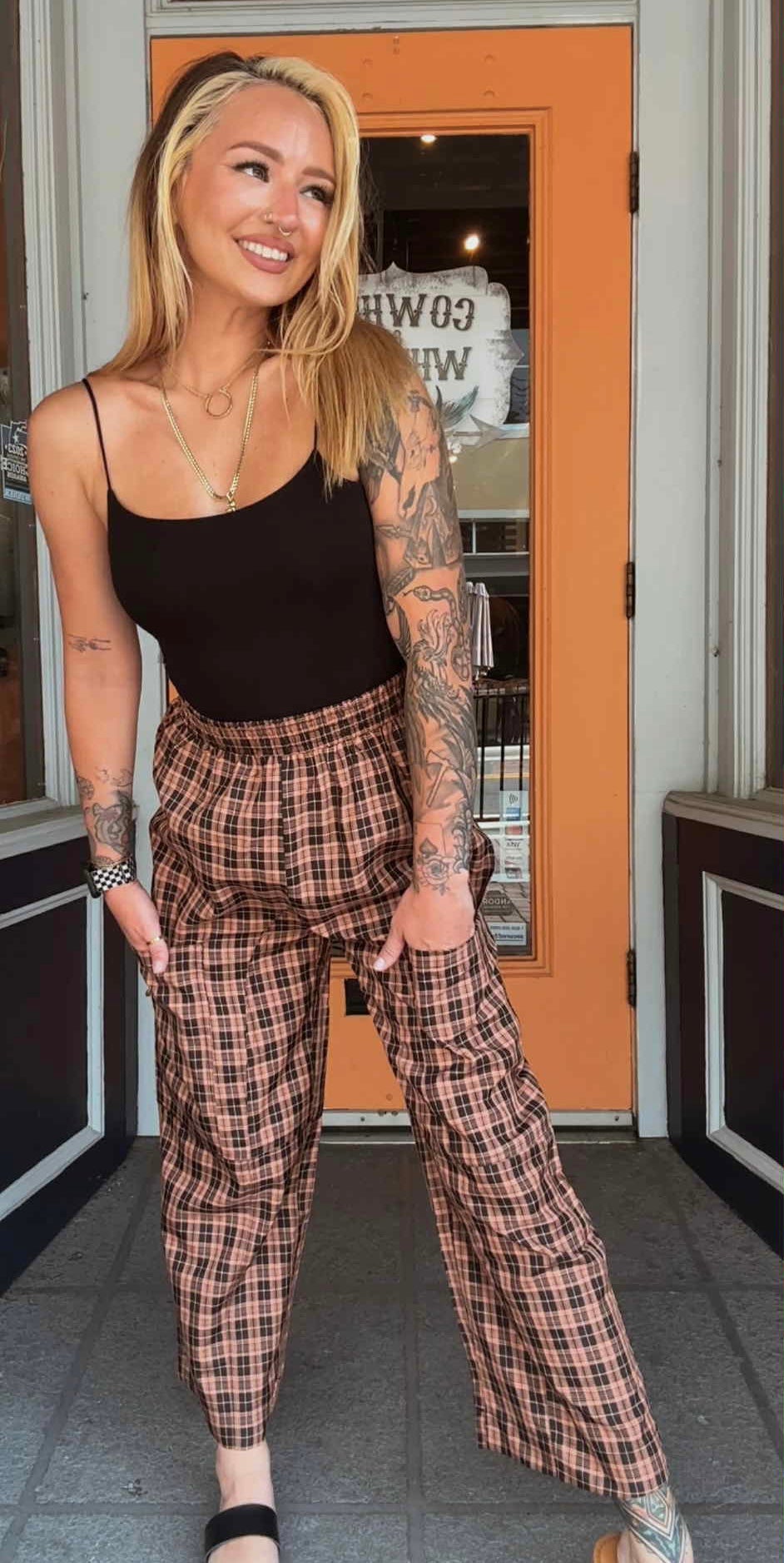Cedar Check - Pants