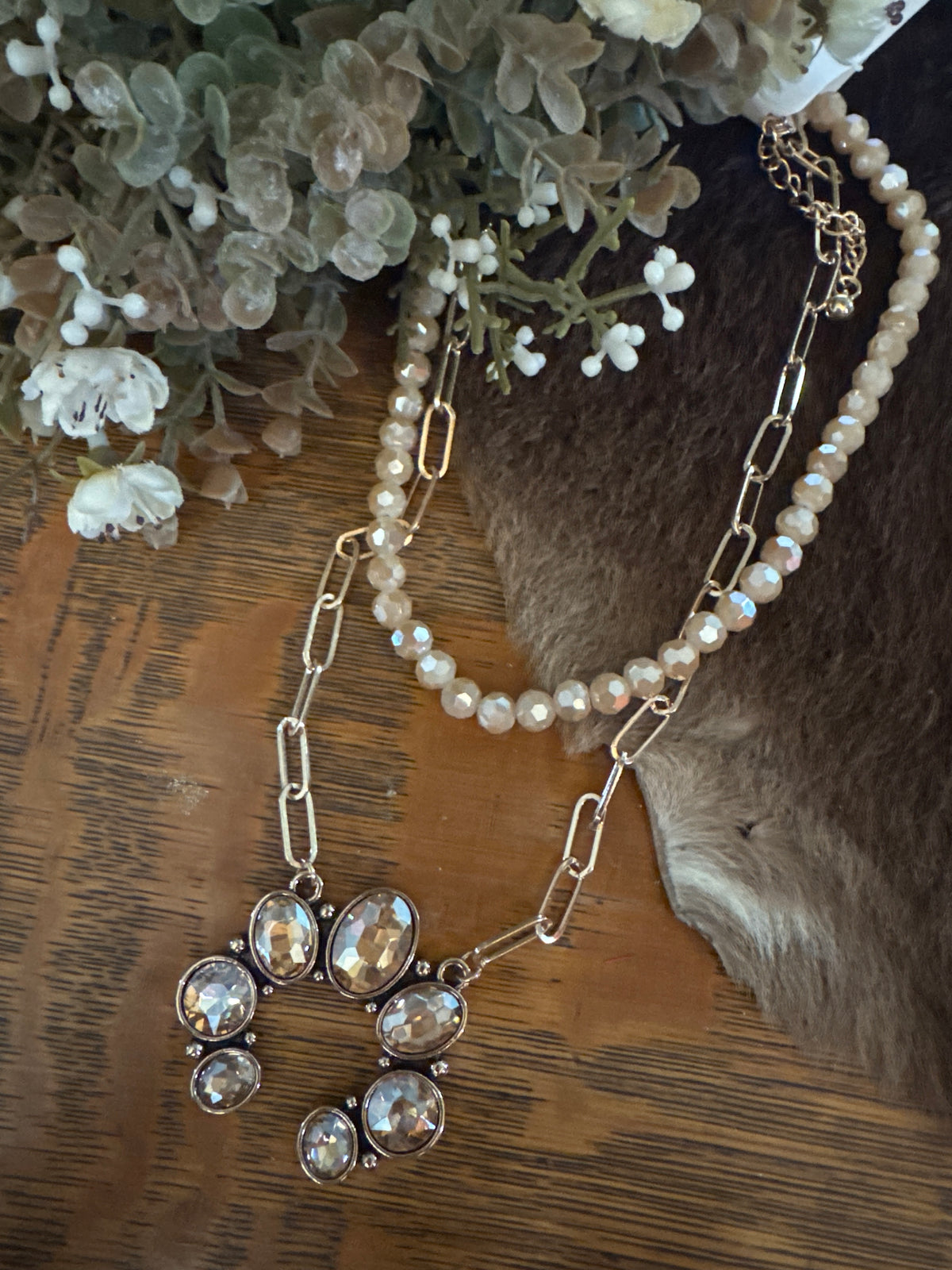 Glowing Amber - Squash Necklace