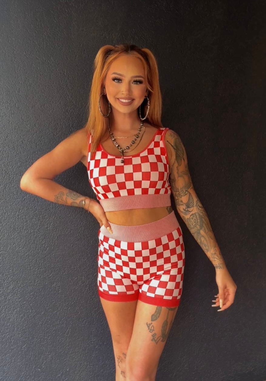 Check Me Out - Red Set