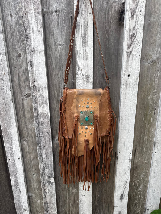 Tribe Talk - Leather Messenger Bag