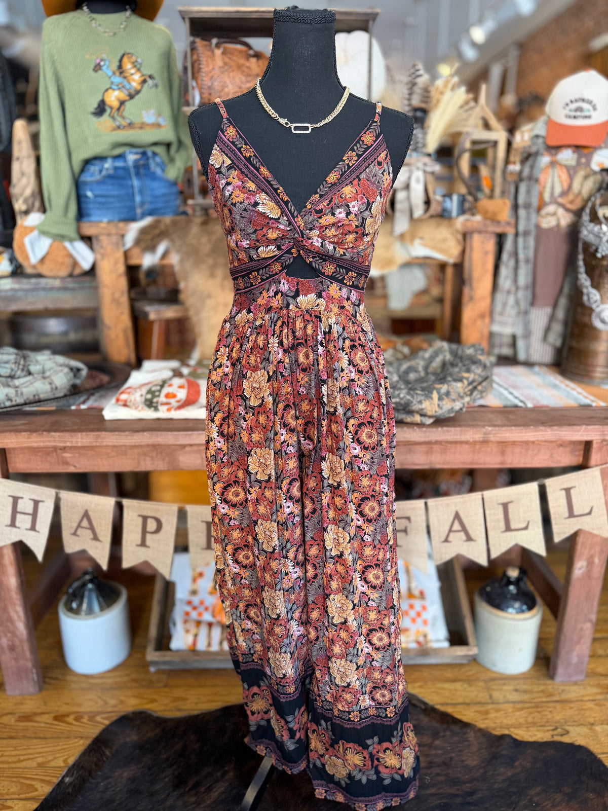 Sunday Honey – Floral Wide Leg Jumpsuit