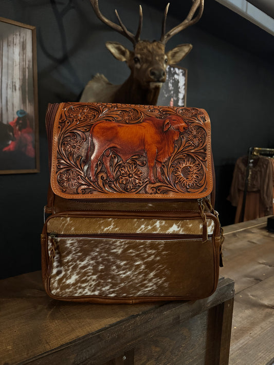 Brahman Tooled - Backpack Tote