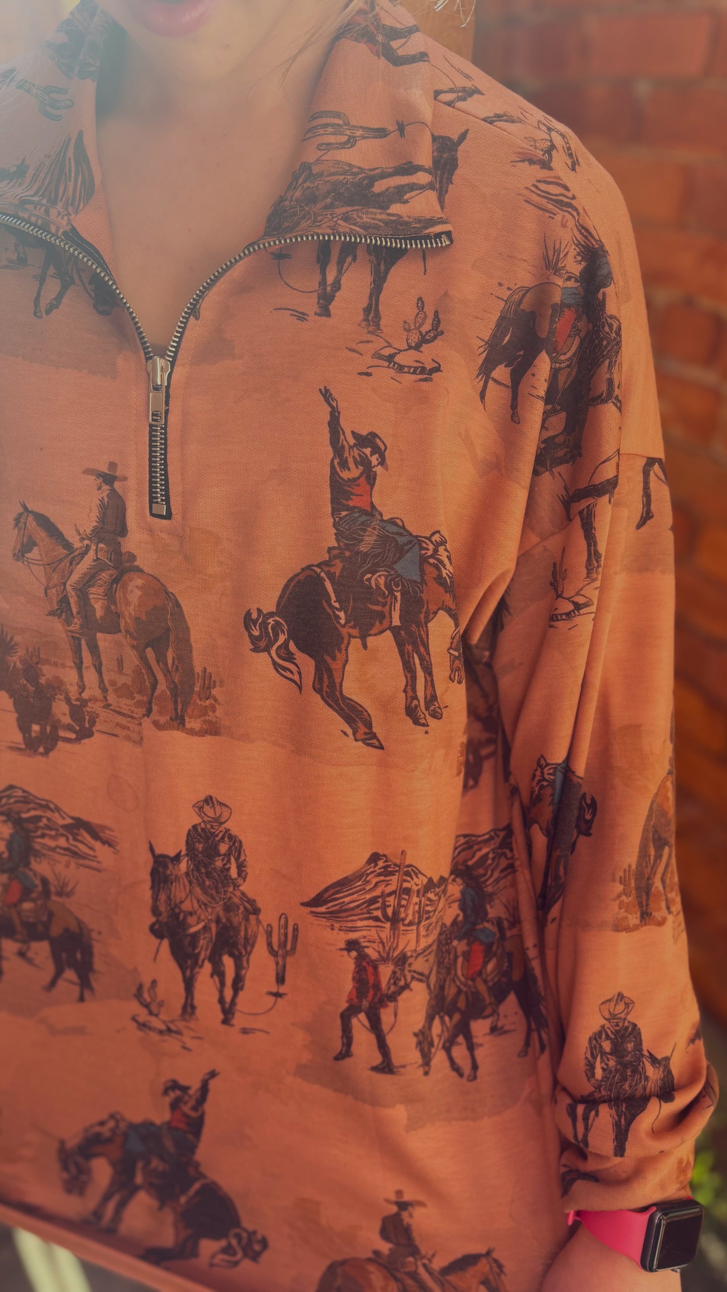 Rusted Range - Quarter Zip Pullover