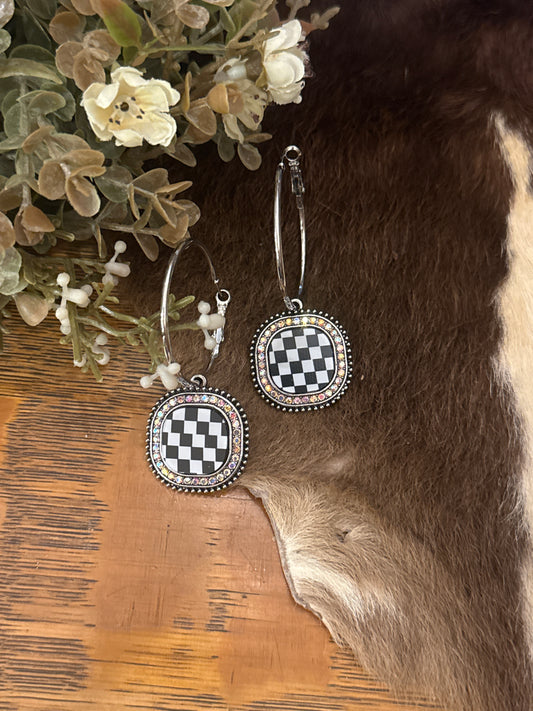 Check the Loop - Earrings